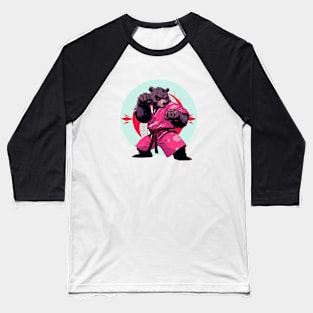 karate bear Baseball T-Shirt